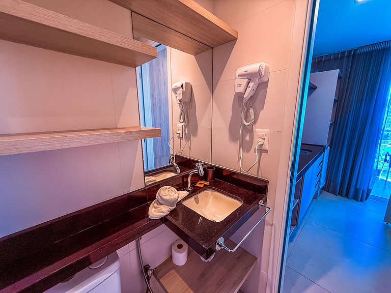 RN Studio 820 - 2Min da Praia | Mandi Hospitalidade