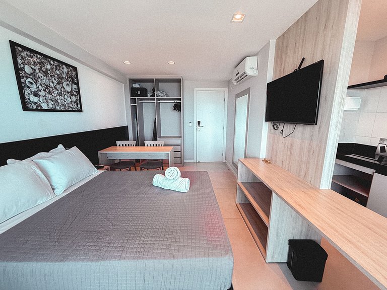 RN Studio 820 - 2Min da Praia | Mandi Hospitalidade