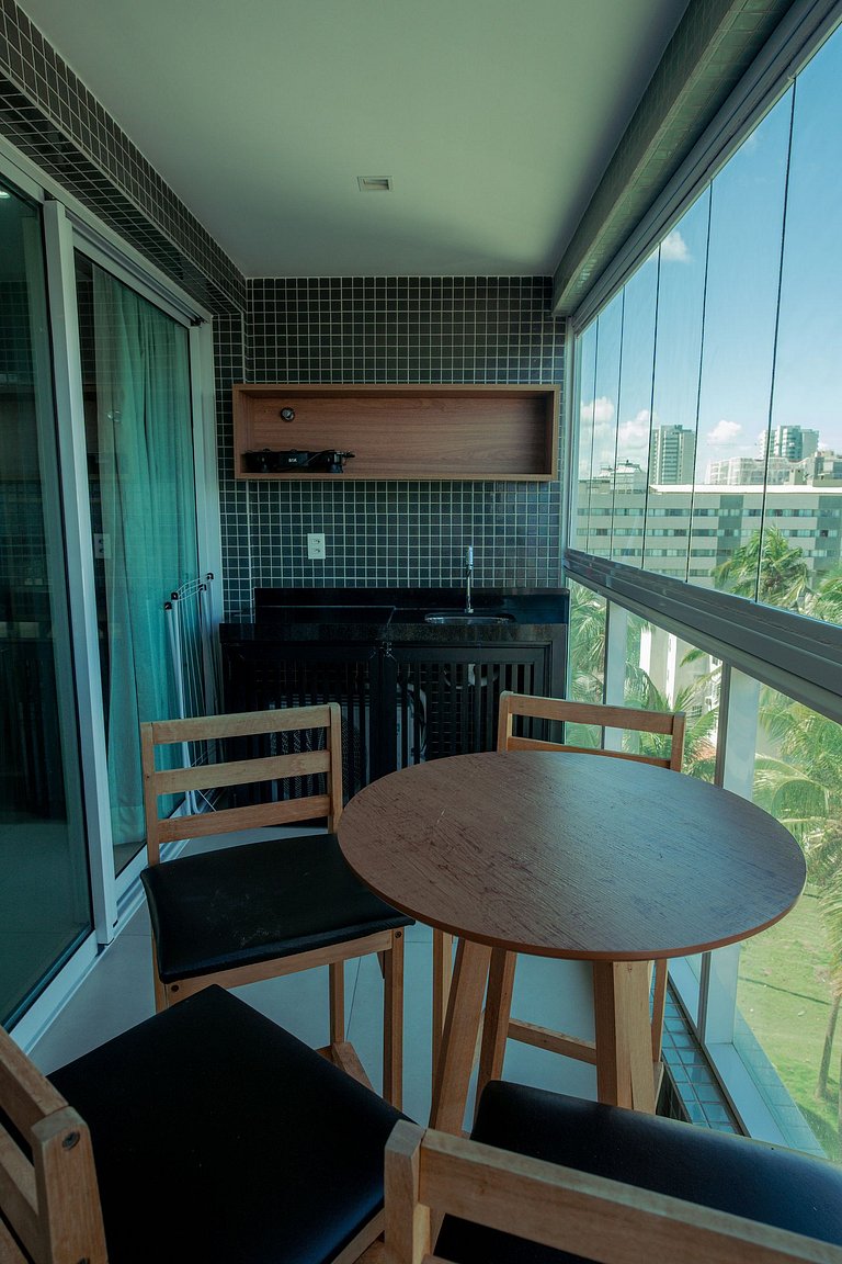 RN Studio 510 - 2Min da Praia | Mandi Hospitalidade