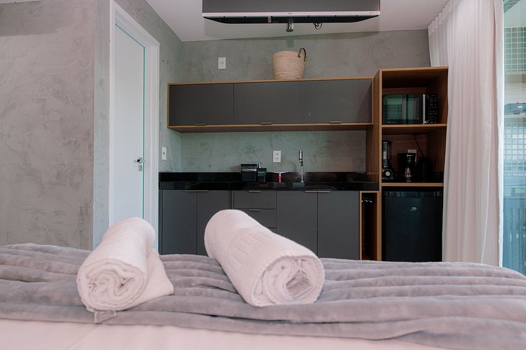 RN Studio 510 - 2Min da Praia | Mandi Hospitalidade