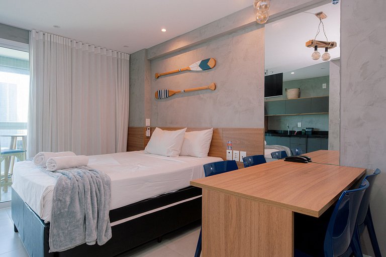 RN Studio 510 - 2Min da Praia | Mandi Hospitalidade