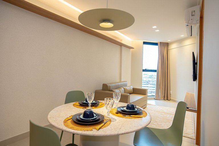 Studio Design 3 - 805 - 300m da Praia | Mandi Hosp