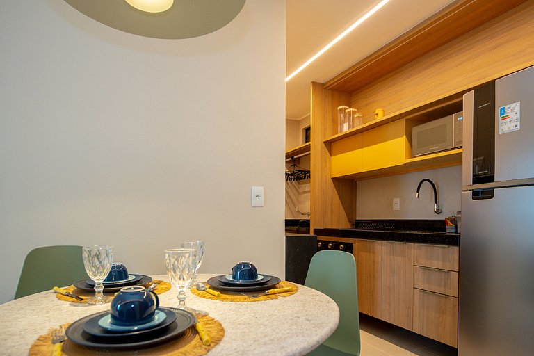 Studio Design 3 - 805 - 300m da Praia | Mandi Hosp