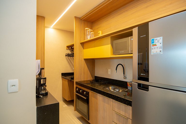 Studio Design 3 - 805 - 300m da Praia | Mandi Hosp