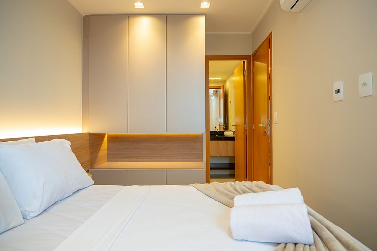 Studio Design 3 - 907 - 300m da Praia | Mandi Hosp