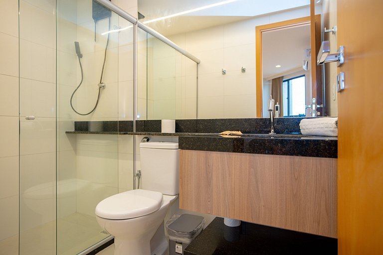 Studio Design 3 - 907 - 300m da Praia | Mandi Hosp