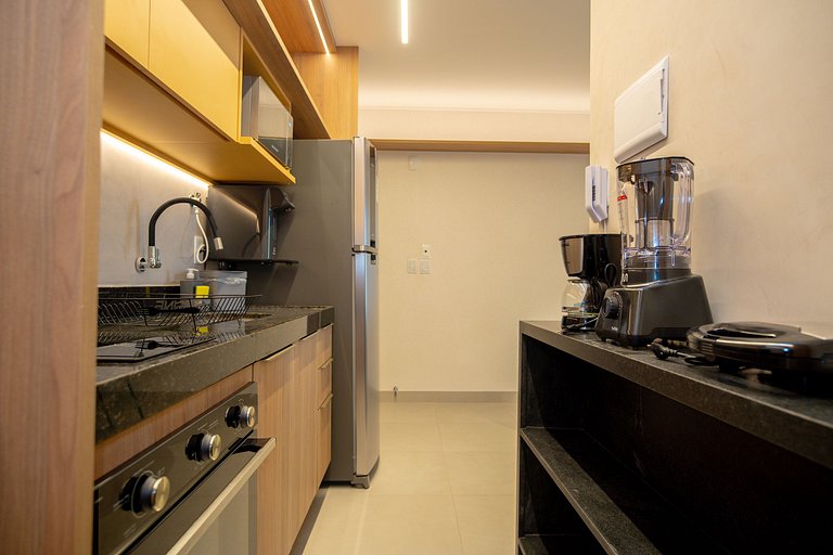 Studio Design 3 - 907 - 300m da Praia | Mandi Hosp