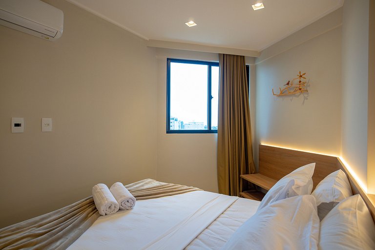 Studio Design 3 - 907 - 300m da Praia | Mandi Hosp