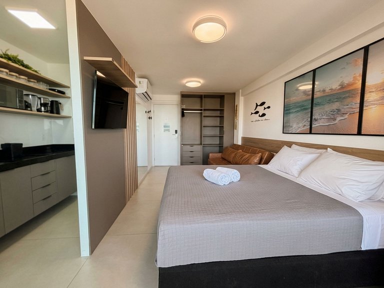 RN Studio 515 - 2Min da Praia | Mandi Hospitalidade