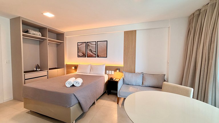 RN Studio 411 - 2Min da Praia | Mandi Hospitalidade