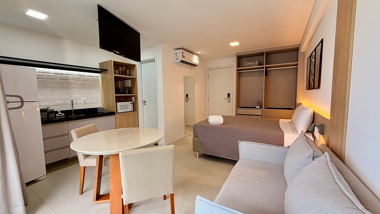 RN Studio 411 - 2Min da Praia | Mandi Hospitalidade