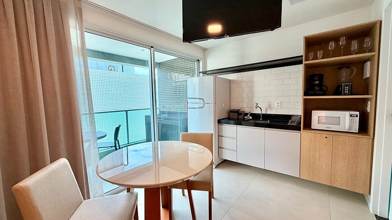 RN Studio 411 - 2Min da Praia | Mandi Hospitalidade